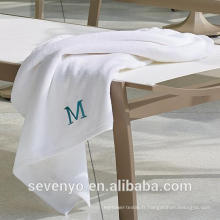 Serviette de bain turquoise de coton de Terry de Deisgn serviette de bain avec logo personnalisé BtT-170 Chine fabricant